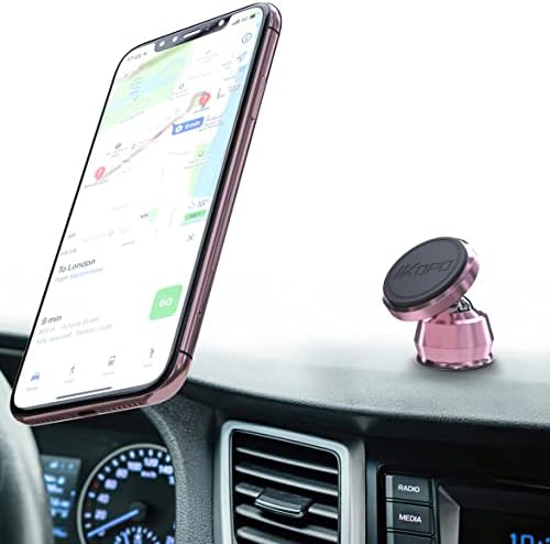 איקופו [2 מארז] מחזיק טלפון מגנטי עבור לוח מחוונים במכונית, טלפון סלולרי אוניברסלי הר לרכב עם מגנט חזק